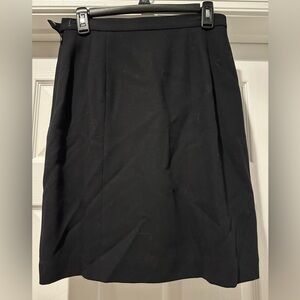 LOFT Elegant Black Women's Suit Skirt